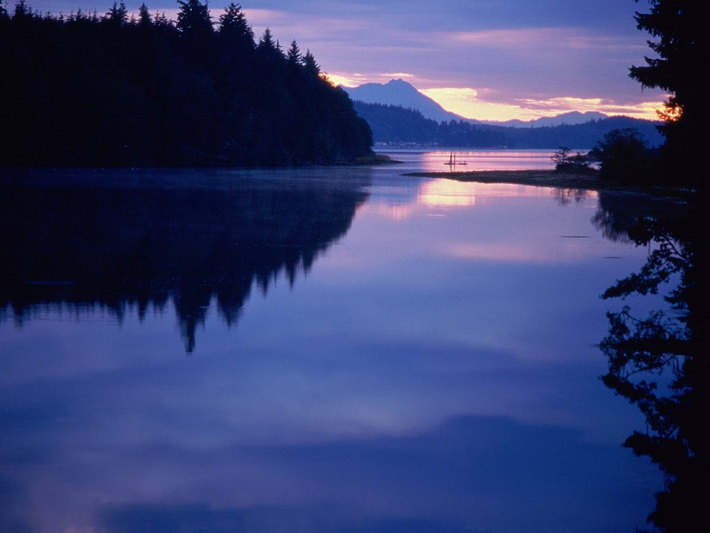 Reflections, Vancouver Island, British Columbia
